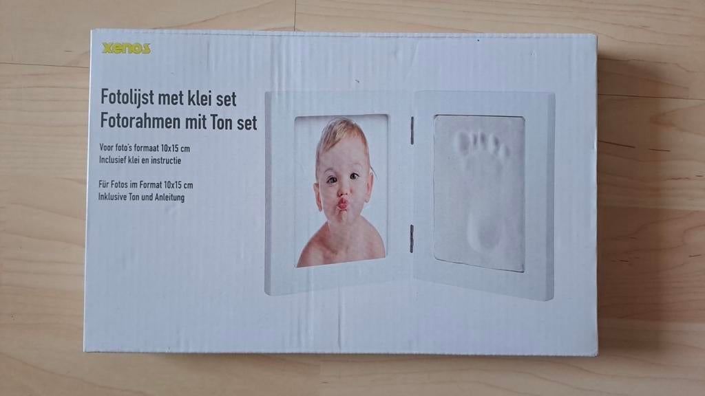 Xenos Fotolijst met klei set - Kleinste, Ophalen of Verzenden, Nieuw, Fotoalbum-accessoire
