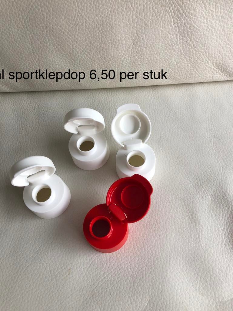 Tupperware doppen voor flessen - Nieuw, Ophalen of Verzenden, Nieuw, Wit, Overige typen