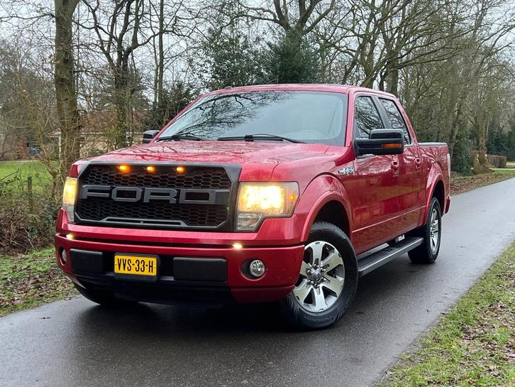 Ford F150 | Airco + Cruise + Leder Nu € 17.975,-!, Auto's, Bestelauto's, Bedrijf, Te koop, Airconditioning, Cruise Control, Lederen bekleding