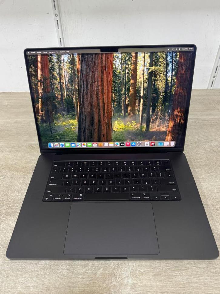 Macbook Pro 16" 2024 M3 Pro 18GB+512GB SpaceBlack LEES TEKST, Computers en Software, Apple Macbooks, Gebruikt, MacBook Pro, 16 inch