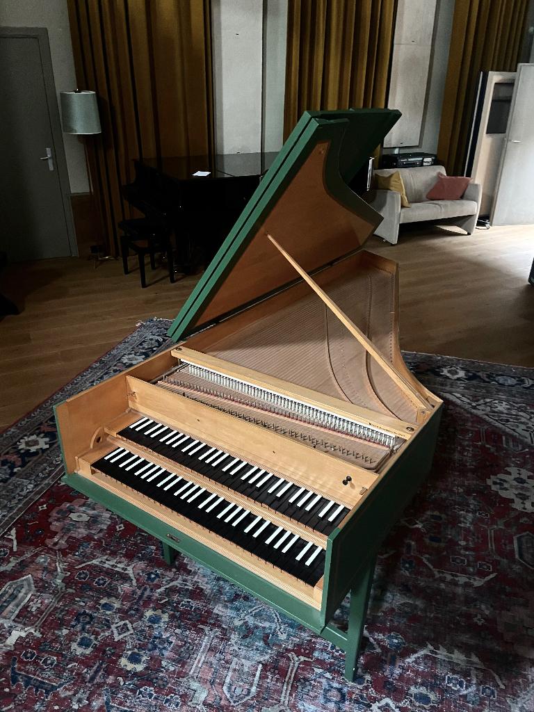 Sassmann Klavecimbel te koop, Muziek en Instrumenten, Snaarinstrumenten | Klavecimbels, Gebruikt, Ophalen
