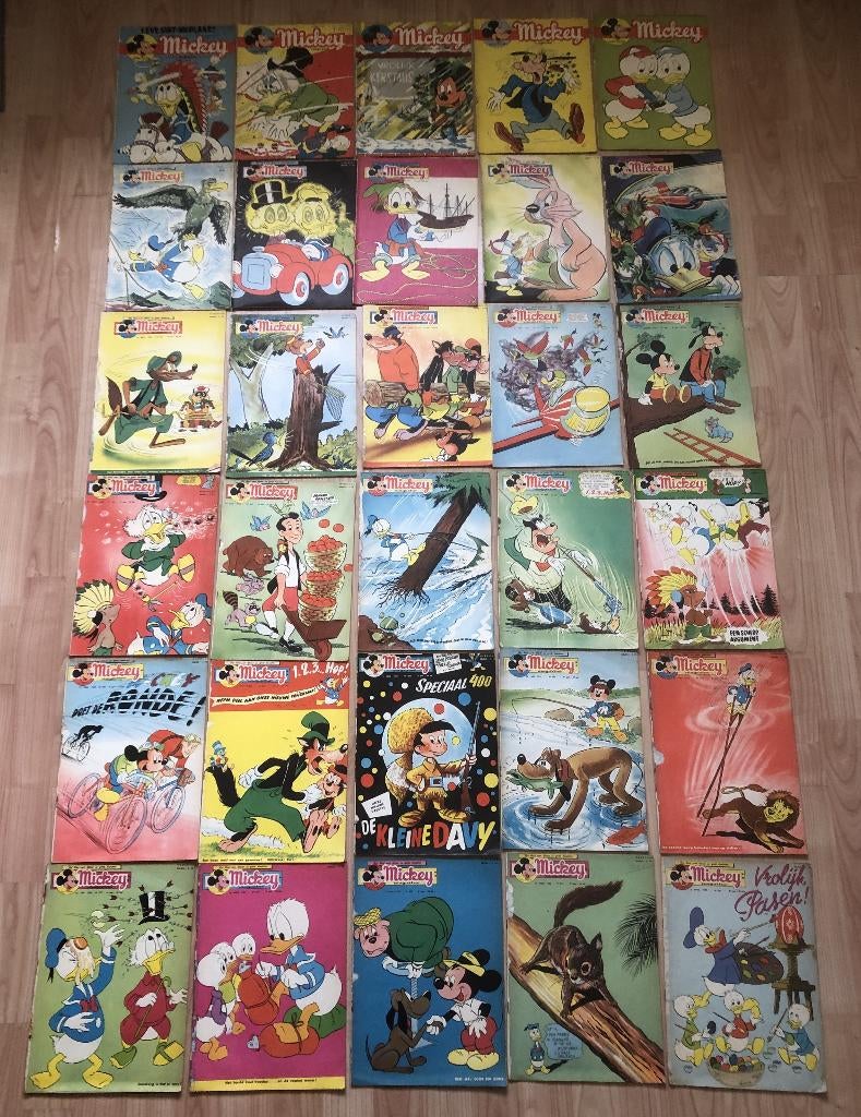 MICKEY - MICKEY MAGAZINE - 1958 - 30 NUMMERS, Boeken, Meerdere stripboeken, Ophalen of Verzenden, Zo goed als nieuw