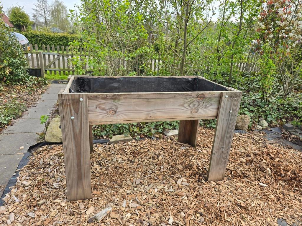 Moestuinbak op poten, Douglashout, 2 stuks 1 koop, Tuin en Terras, Kweekspullen, Ophalen, Nieuw, Kweekbak