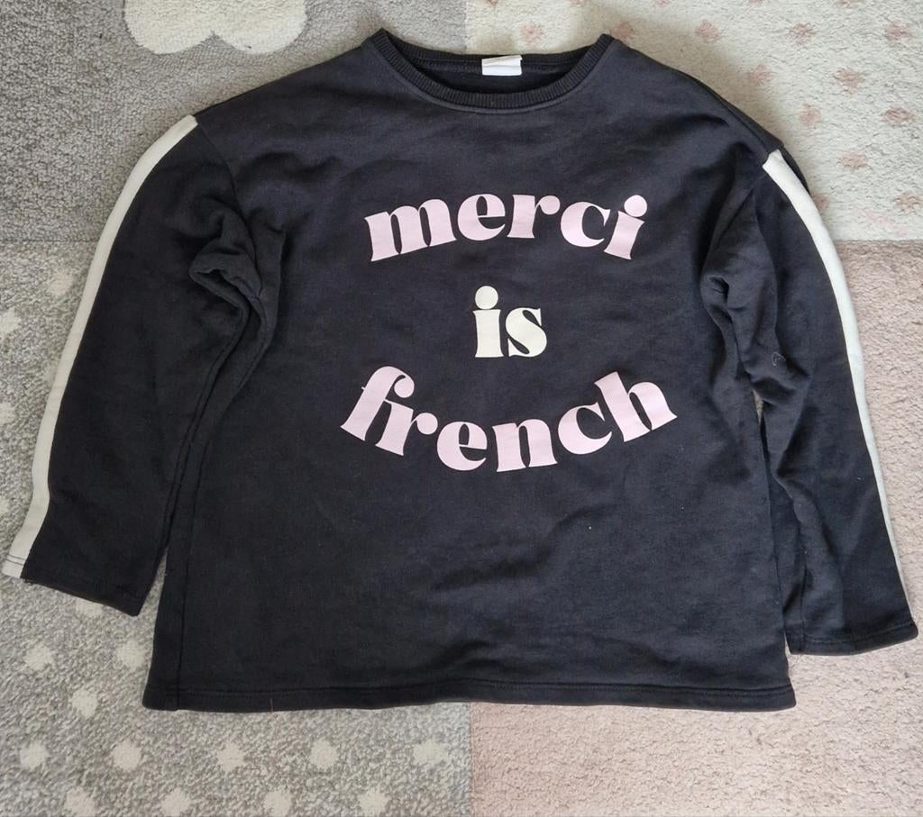 Zwarte Zara trui maat 140, Kinderen en Baby's, Kinderkleding | Maat 140, Meisje, Trui of Vest, Nieuw, Ophalen of Verzenden