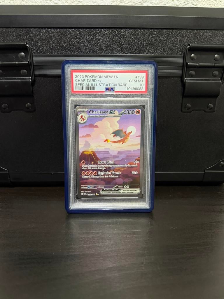 Charizard #199 PSA 10 151, Ophalen, Zo goed als nieuw