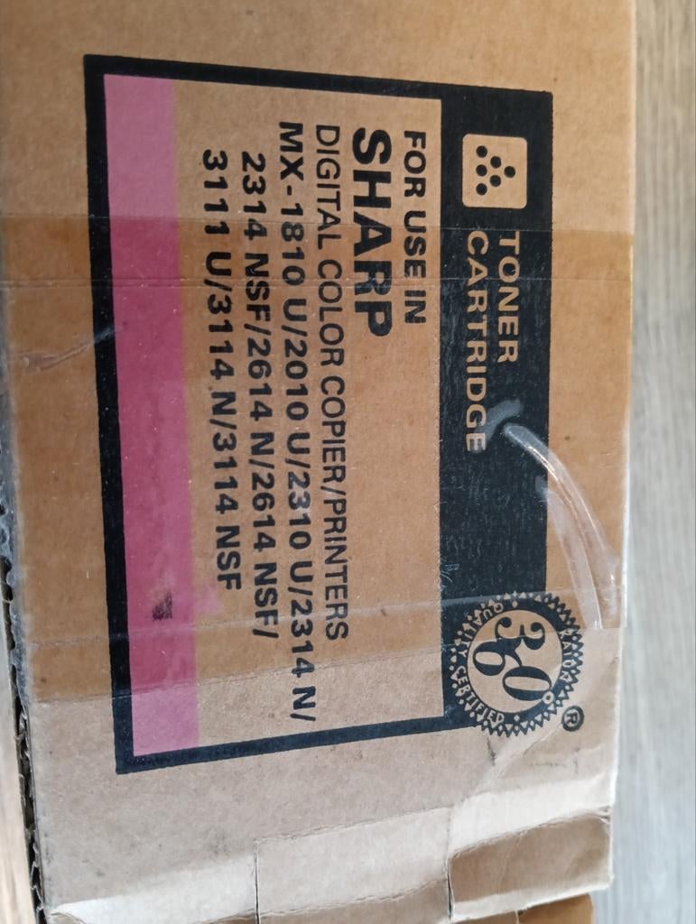 Sharp magenta toner cartridge MX-1810U/2010U/2310U/2314N, Ophalen of Verzenden