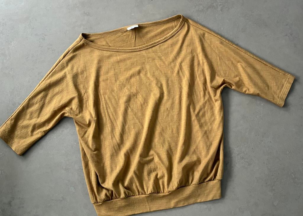 Dries van Noten wollen top maat M, Kleding | Dames, Verzenden, Zo goed als nieuw, Maat 38/40 (M), Lange mouw