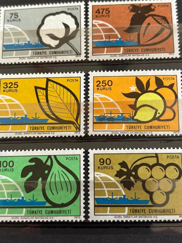 Schepen, Turkije 1973, Ophalen of Verzenden, Postfris, Overige thema's