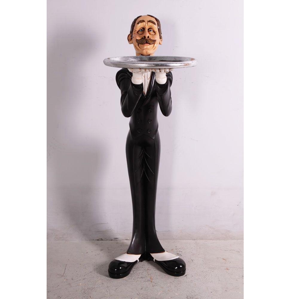 Butler beeld 110 cm - skinny butlerbeeld, Verzamelen, Beelden en Beeldjes, Ophalen, Nieuw