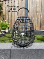 Sfeervolle lantaarn voor binnen en buiten, Tuin en Terras, Ophalen of Verzenden, Zo goed als nieuw