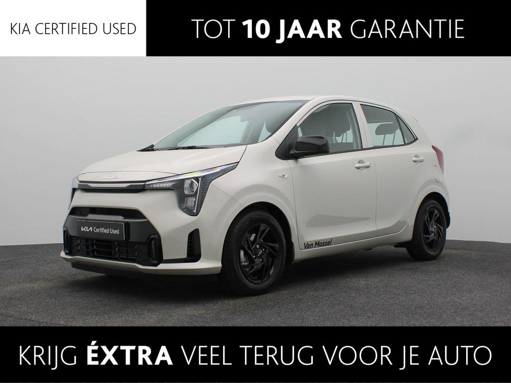 Kia Picanto 1.0 GDi DynamicLine | DEMO | NAVIGATIE | CRUISE, Auto's, Kia, Parkeersensor, Stof, Overige kleuren, 4 stoelen