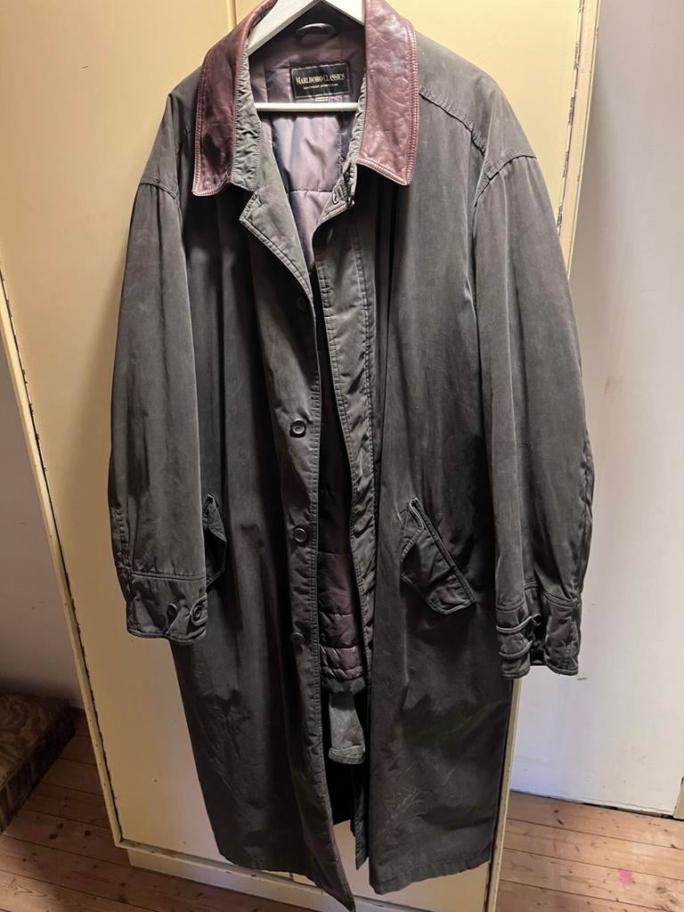 Marlboro Classics waxcoat maat 58, Ophalen of Verzenden, Zo goed als nieuw, Maat 56/58 (XL)