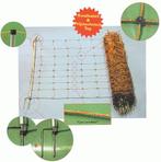 Schapennet 90 cm met dubbele stalen punt 5 rollen, Stalling