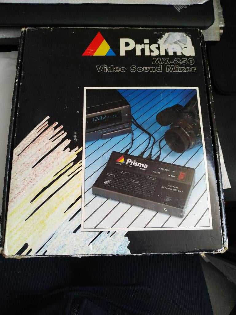 Prisma video sound mixer type MX 250, Ophalen of Verzenden, Zo goed als nieuw, Audio