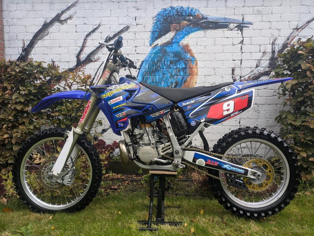 Yamaha YZ 250 zwarte cross open  no Honda cr 125 suzuki rm, Fietsen en Brommers, Brommers | Crossbrommers, Ophalen