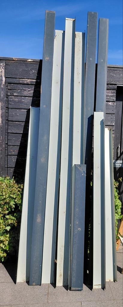 Aluminium u profiel., Ophalen, Gebruikt, 250 mm of meer