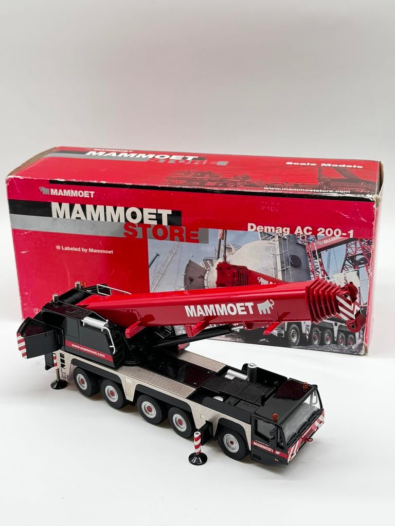 NZG DEMAG AC 200 MAMMOET, NZG, ., Nieuw, Ophalen of Verzenden