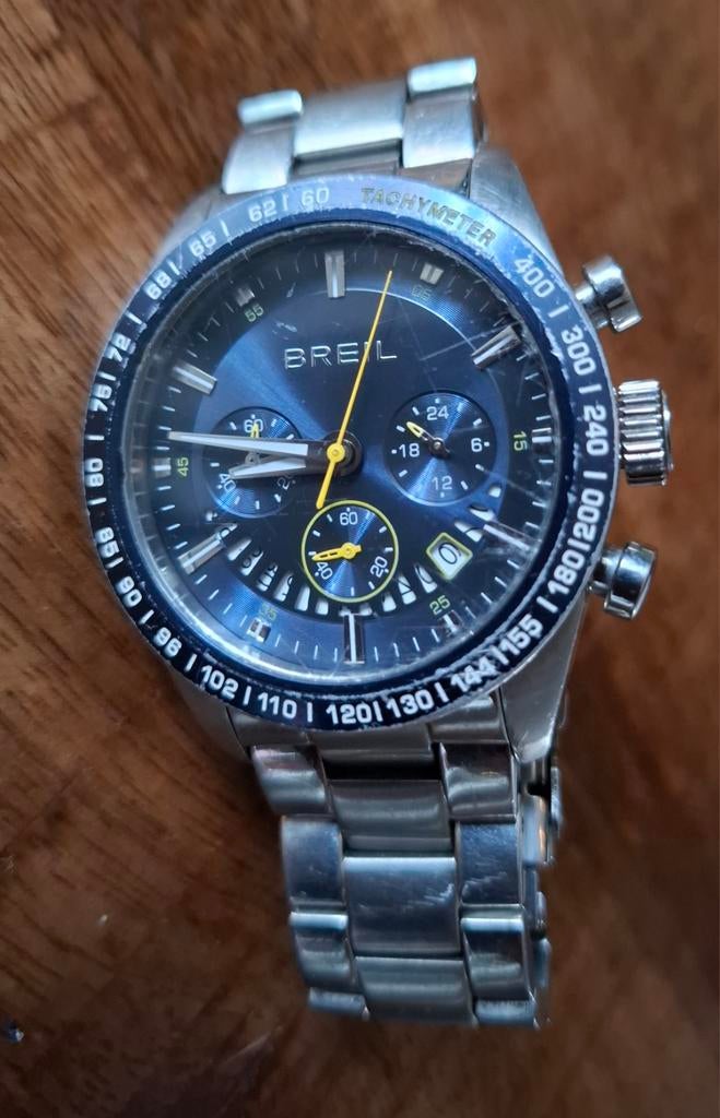 Breil horloge, loopt niet meer (Do touch my Breil 😜), Overige merken, Staal, Gebruikt, Staal