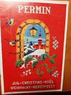 Permin Kerst Borduurpatroon - Winterlandschap, Ophalen of Verzenden, Gebruikt, Handborduren, Patroon