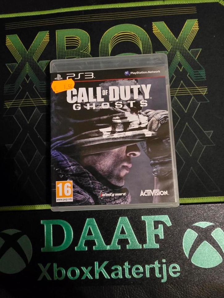 Call of duty ghosts - Ps3, Spelcomputers en Games, Games | Sony PlayStation 3, Zo goed als nieuw, Shooter, 1 speler, Ophalen of Verzenden