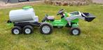 Traptrekker tractor big jimmy met voorlader en giertank, Ophalen, Gebruikt, Overige merken
