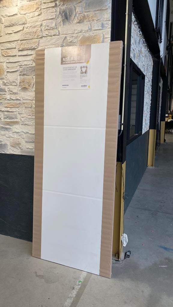 Svedex opdek BINNENDEUR L extra wit 2115X830, Doe-het-zelf en Verbouw, Deuren en Horren, Ophalen, 80 tot 100 cm, 215 cm of meer