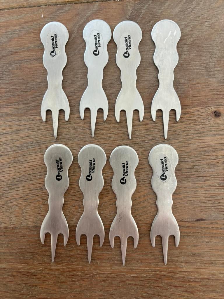 8 maiskolf houders., Huis en Inrichting, Ophalen of Verzenden, Zo goed als nieuw