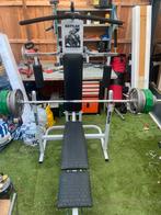 Kettler classic home gym, olympische stang 150 kg, Sport en Fitness, Ophalen of Verzenden, Zo goed als nieuw, Krachtstation