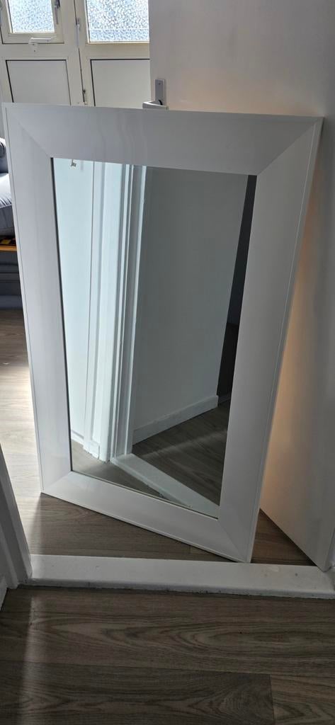 Nette spiegel, Huis en Inrichting, Ophalen, Zo goed als nieuw, Minder dan 100 cm, Rechthoekig