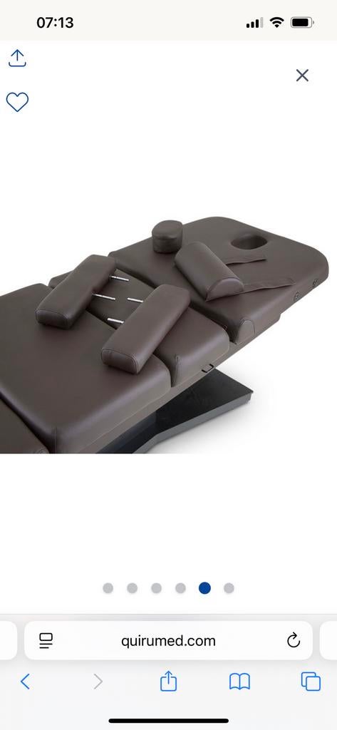 Behandelingsstoel elektrisch, Sport en Fitness, Massageproducten, Ophalen, Zo goed als nieuw