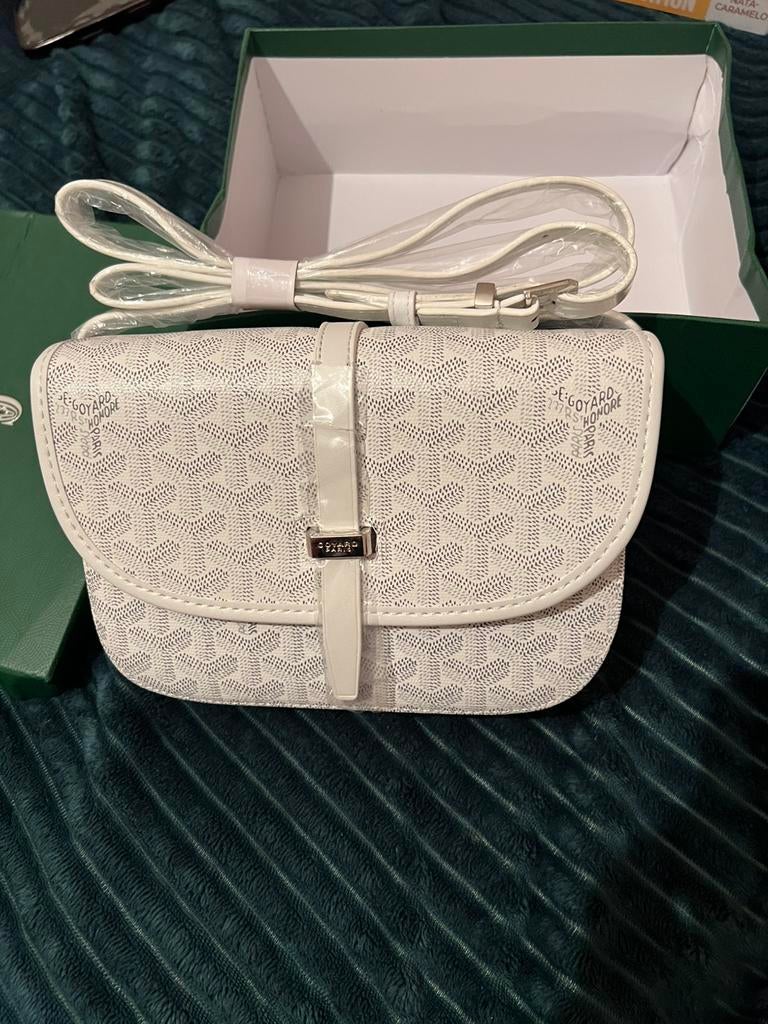 Goyard Tas, Ophalen of Verzenden, Zo goed als nieuw, Wit