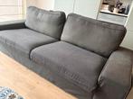 GRATIS IKEA KIVIK 3-zits antraciet bank, Ophalen, Gebruikt, Driepersoons, 75 tot 100 cm