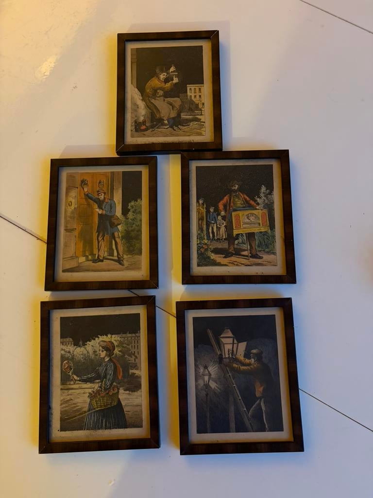 Afbeeldingen oude beroepen, Ophalen of Verzenden, Zo goed als nieuw, Voor 1940, Prent