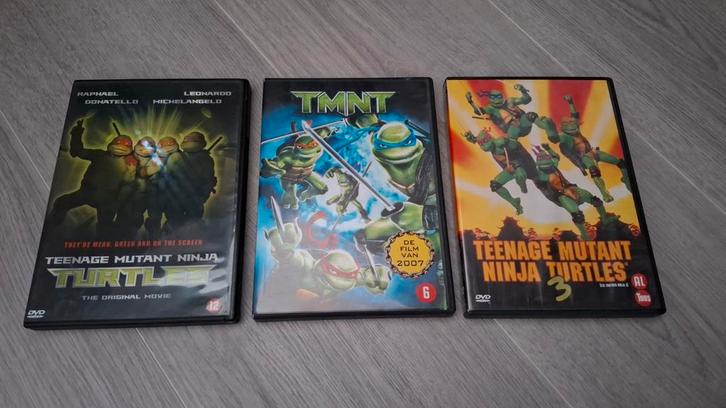 Teenage Mutant Ninja Turtles DVDs, Cd's en Dvd's, Dvd's | Kinderen en Jeugd, Gebruikt, Film, Avontuur, Boxset, Vanaf 6 jaar, Ophalen of Verzenden