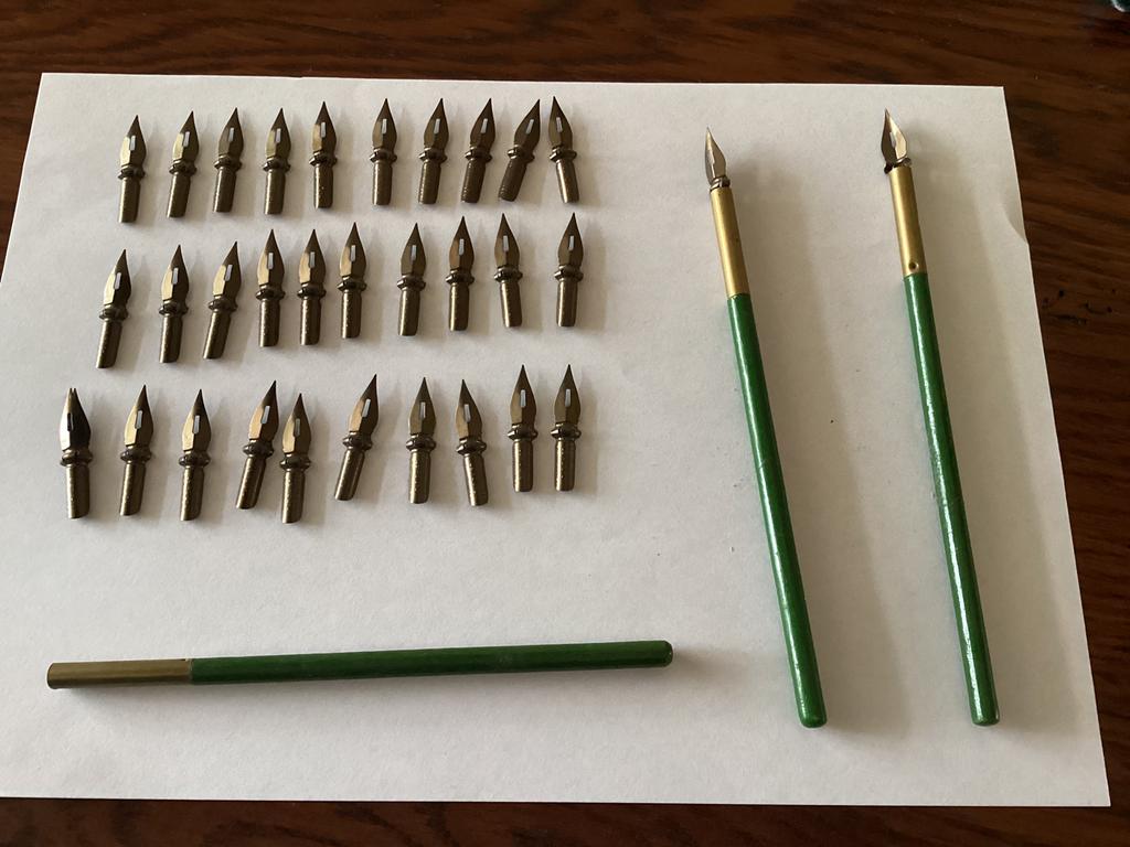 Kroontje pennen met extra kroontje, Verzamelen, Ophalen of Verzenden, Zo goed als nieuw, Overige typen, Overige merken