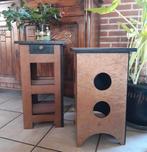 Nachtkastje bijzettafel plantentafel Tafel zuil piedestal, Ophalen, Nieuw