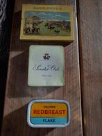 Drie oude blikjes - Parkinson's, Senator Club, Ogden's, Verzamelen, Blikken, Ophalen of Verzenden, Gebruikt, Overige, Overige merken