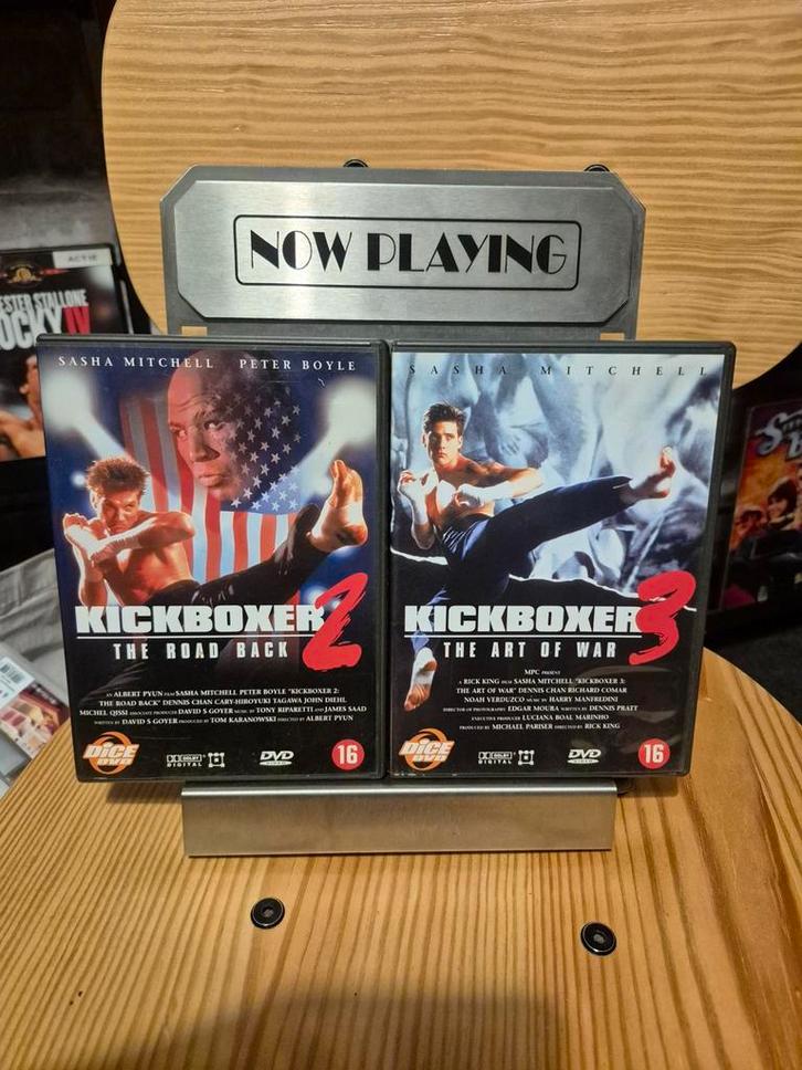 Kickboxer 2 & 3 DVD - Nederlands ondertiteld, Cd's en Dvd's, Dvd's | Actie, Gebruikt, Martial Arts, Vanaf 16 jaar, Ophalen of Verzenden