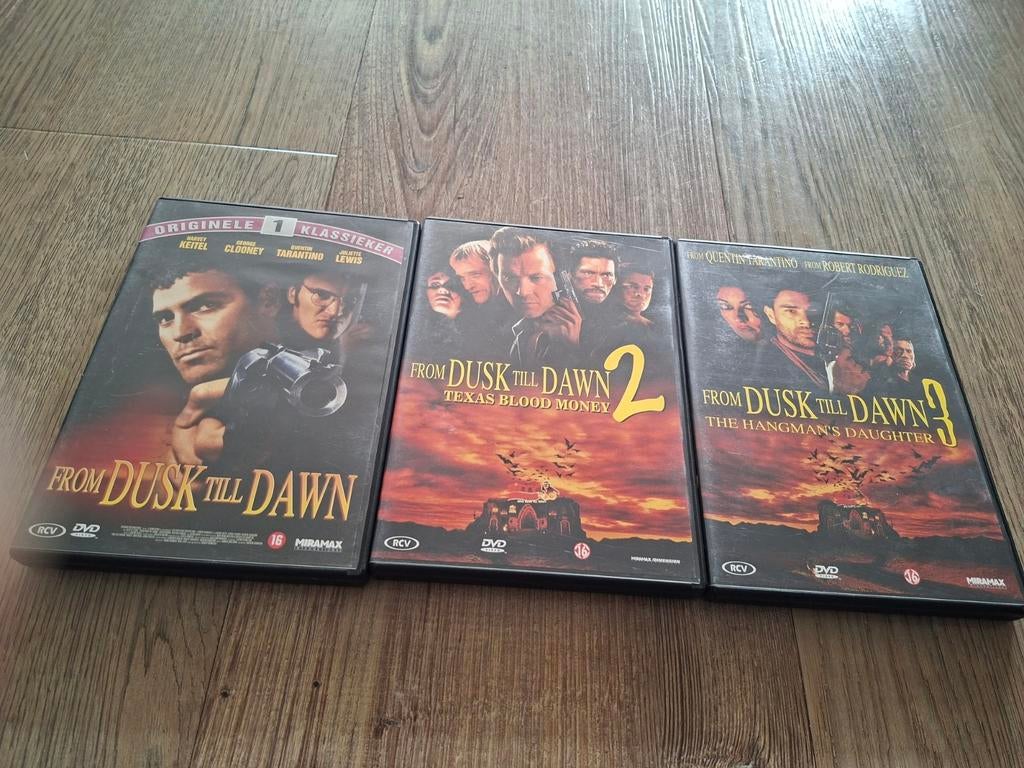 From Dusk Till Dawn 1, 2 en 3 DVD set. Alleen ophalen., Cd's en Dvd's, Ophalen
