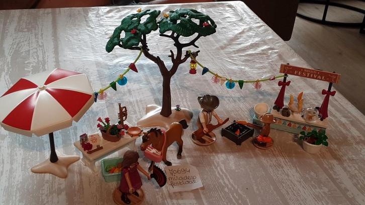 70694 Spirit miradero festival, Kinderen en Baby's, Speelgoed | Playmobil, Zo goed als nieuw, Complete set, Ophalen of Verzenden