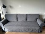 IKEA Vretstorp slaapbank 3-zits grijs, Tweepersoons, Ophalen of Verzenden, Zo goed als nieuw, Overige maten
