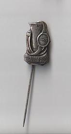 mooie holmetaal speld met horloge CM.Broekhoven BoZ, Verzamelen, Speldjes, Pins en Buttons, Ophalen of Verzenden, Speldje of Pin