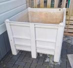 Stevige qrantainebak 1000 liter, Ophalen, Gebruikt, Vijverbak