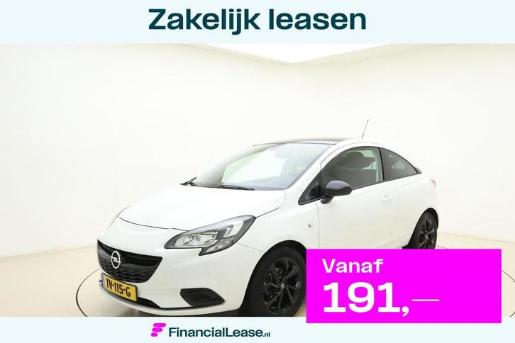 Opel Corsa 1.4 Black Edition | Navigatie | Airco | Cruise co, Auto's, Opel, Bedrijf, Lease, Financial lease, Corsa, ABS, Airbags