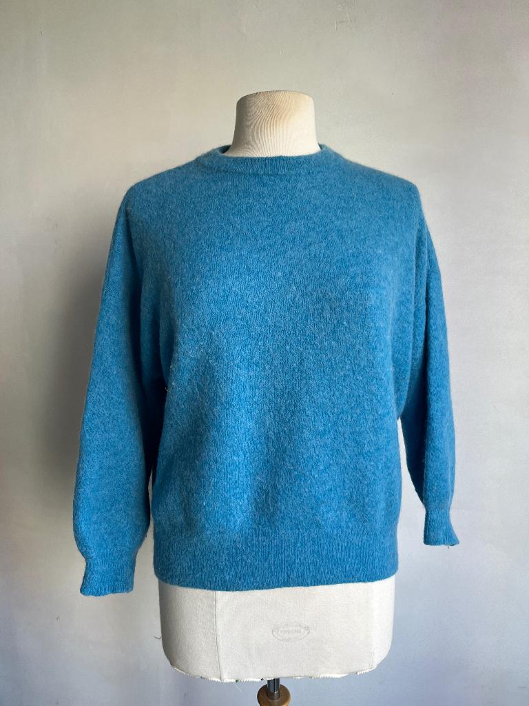 yaya trui blauw maat m, Maat 38/40 (M), Zo goed als nieuw, Yaya, Verzenden