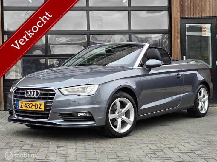 AUDI A3 CABRIOLET 1.4 TFSI 140PK CARPLAY STOELVERW LED TREKH, Auto's, Audi, Bedrijf, Te koop, A3, ABS, Airbags, Airconditioning