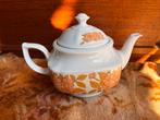 Vintage Tirschenreuth Bavaria Theepot – Jaren '70 Oranje, Antiek en Kunst, Ophalen of Verzenden