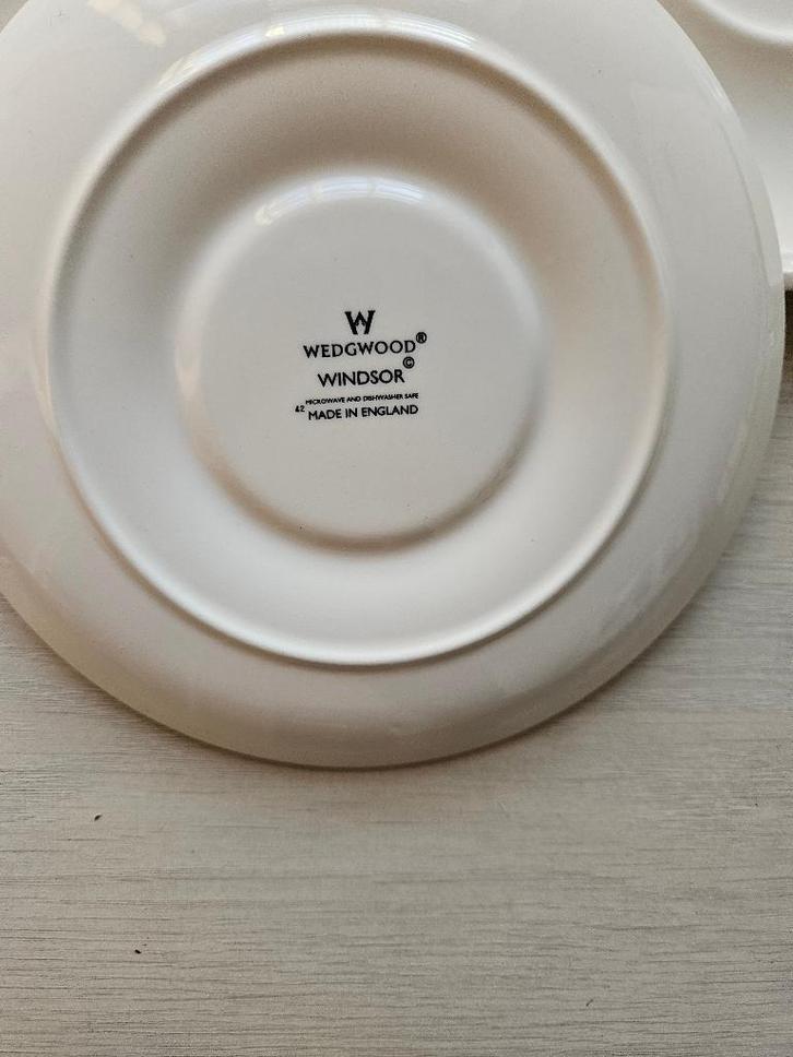 Wedgwood Windsor soepkom schotel nieuw, Huis en Inrichting, Keuken | Servies, Nieuw, Bord(en), Wedgwood, Aardewerk, Ophalen of Verzenden