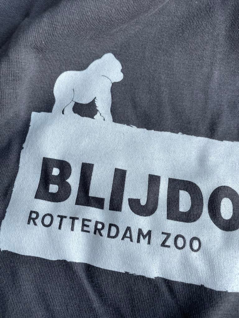 Diergaarde Blijdorp T-shirt "Blijdorpert" - Maat L, Ophalen of Verzenden, Nieuw, Maat 52/54 (L), Grijs