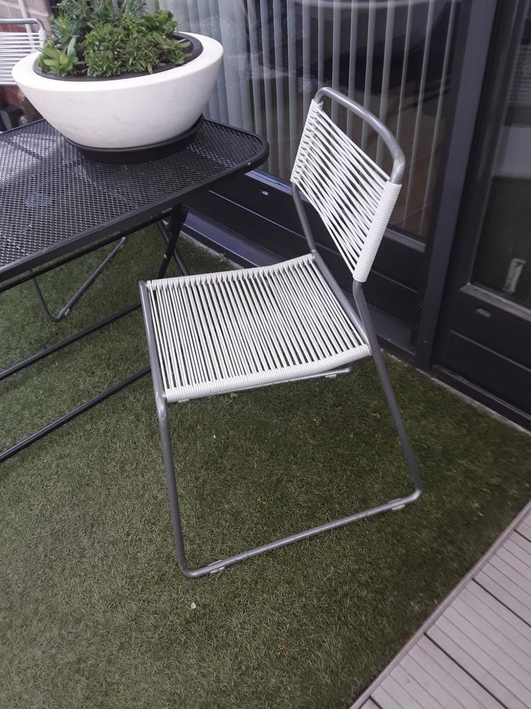 2 vintage stoelen van ikea, Tuin en Terras, Tuinstoelen, Ophalen, Gebruikt, Hout